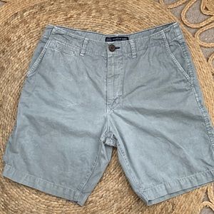 Flat front shorts